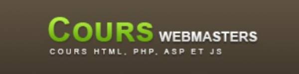 Cours Webmasters