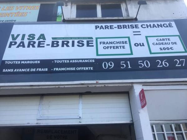 VISA PARE-BRISE