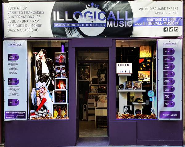 Illogicall music boutique vyniles-Disquaire